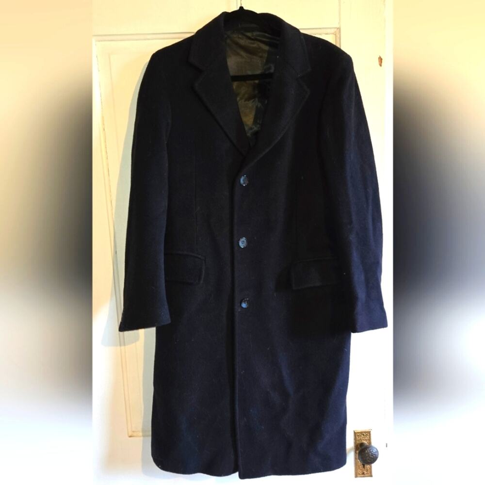 Vintage L.S. Ayres Wool Coat Women's Classic Long Jacket